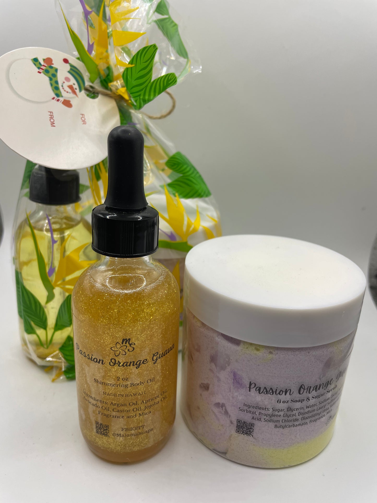 Oil & Scrub Set