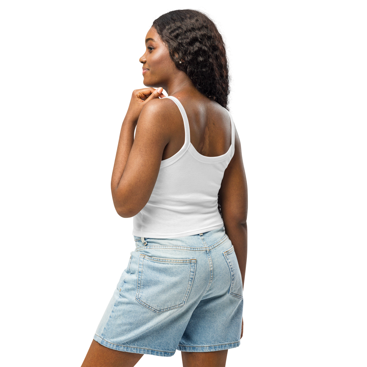 Heart Lei Women’s micro-rib tank top