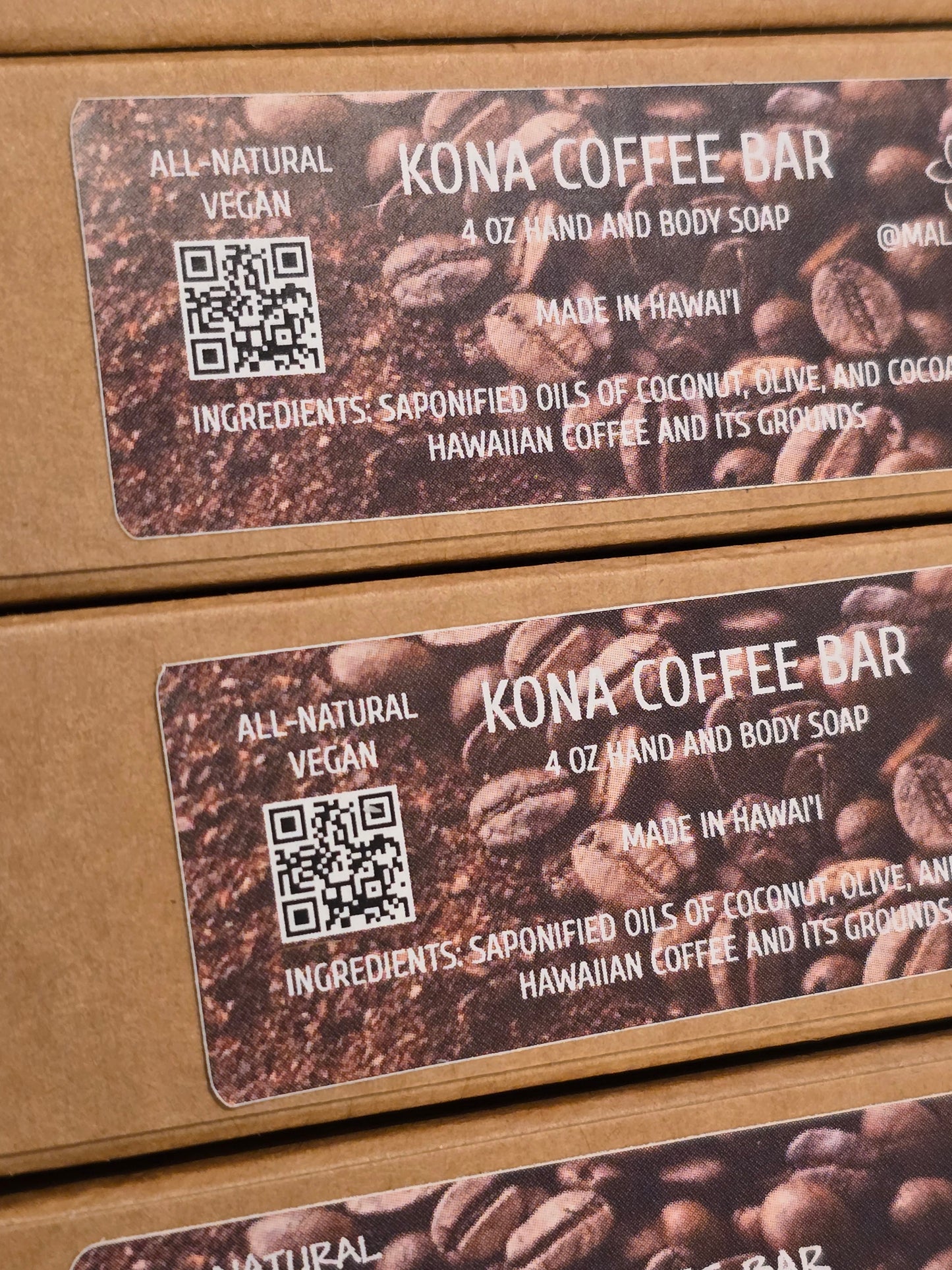Kona Coffee Bar (no scrub)