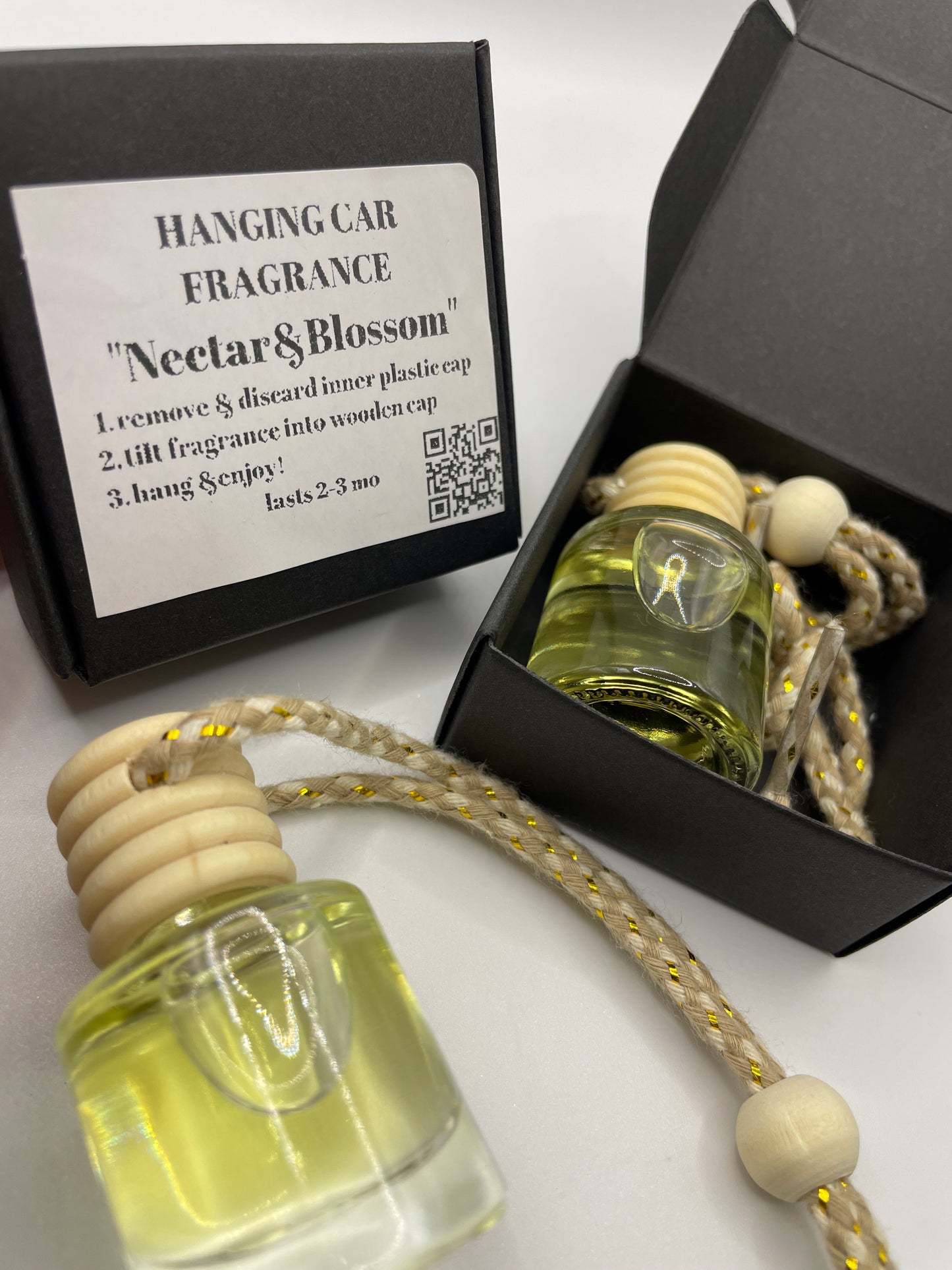 Hanging car fragrance - nectar & blossom