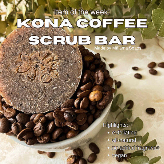 Kona Coffee Scrub Bar