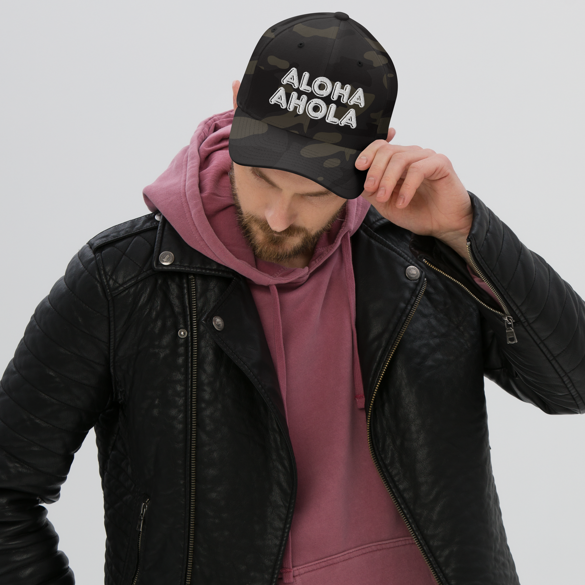 ALOHAHOLA Camo Twill Cap