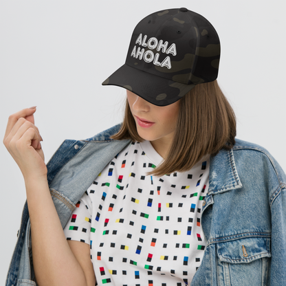 ALOHAHOLA Camo Twill Cap