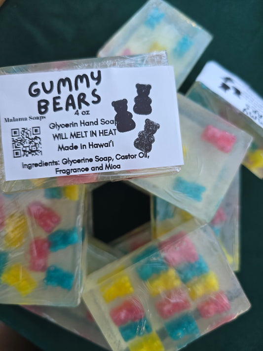 Gummy Bears Glycerine Soap