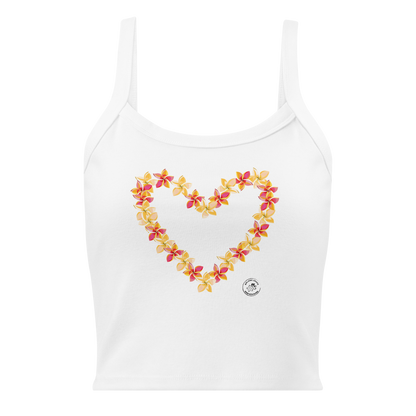 Heart Lei Women’s micro-rib tank top