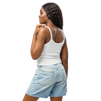 Heart Lei Women’s micro-rib tank top